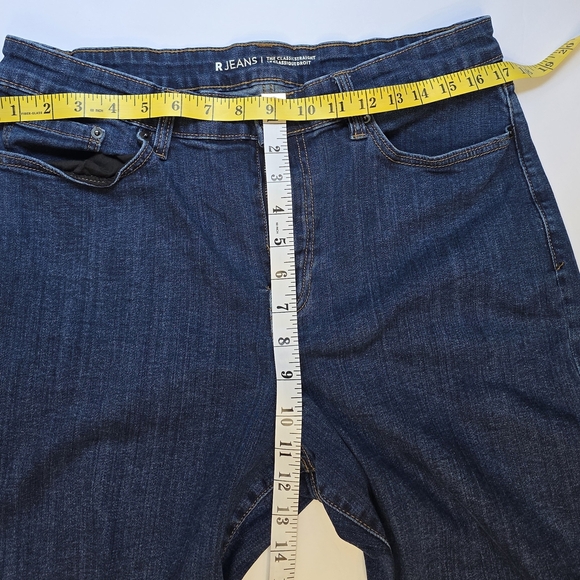 Women's Dark Blue, Straight Leg R Jeans 33p - Picture 6 of 9